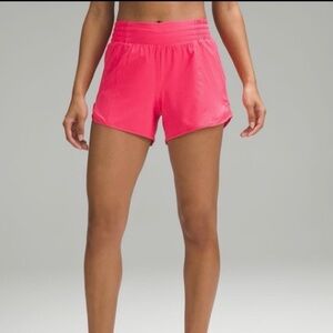 NWT Lululemon Hotty Hot HR Short 4 inch Lined Shorts, Size 6